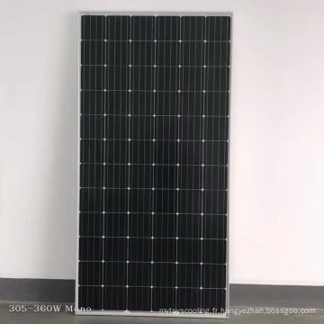 Un panneau solaire transparent mono qualité 355w